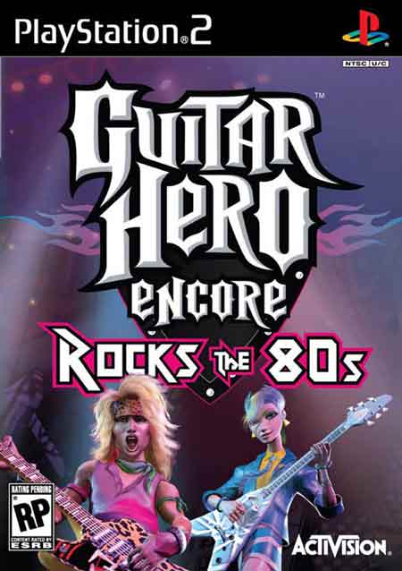 Guitar Hero (80s) for PS2